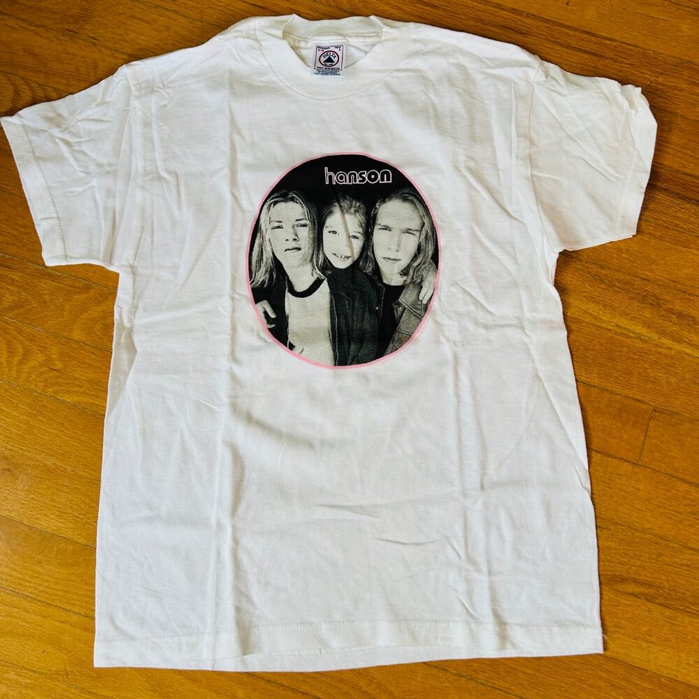 Original 1997 Hanson T-Shirt Size Youth Large
